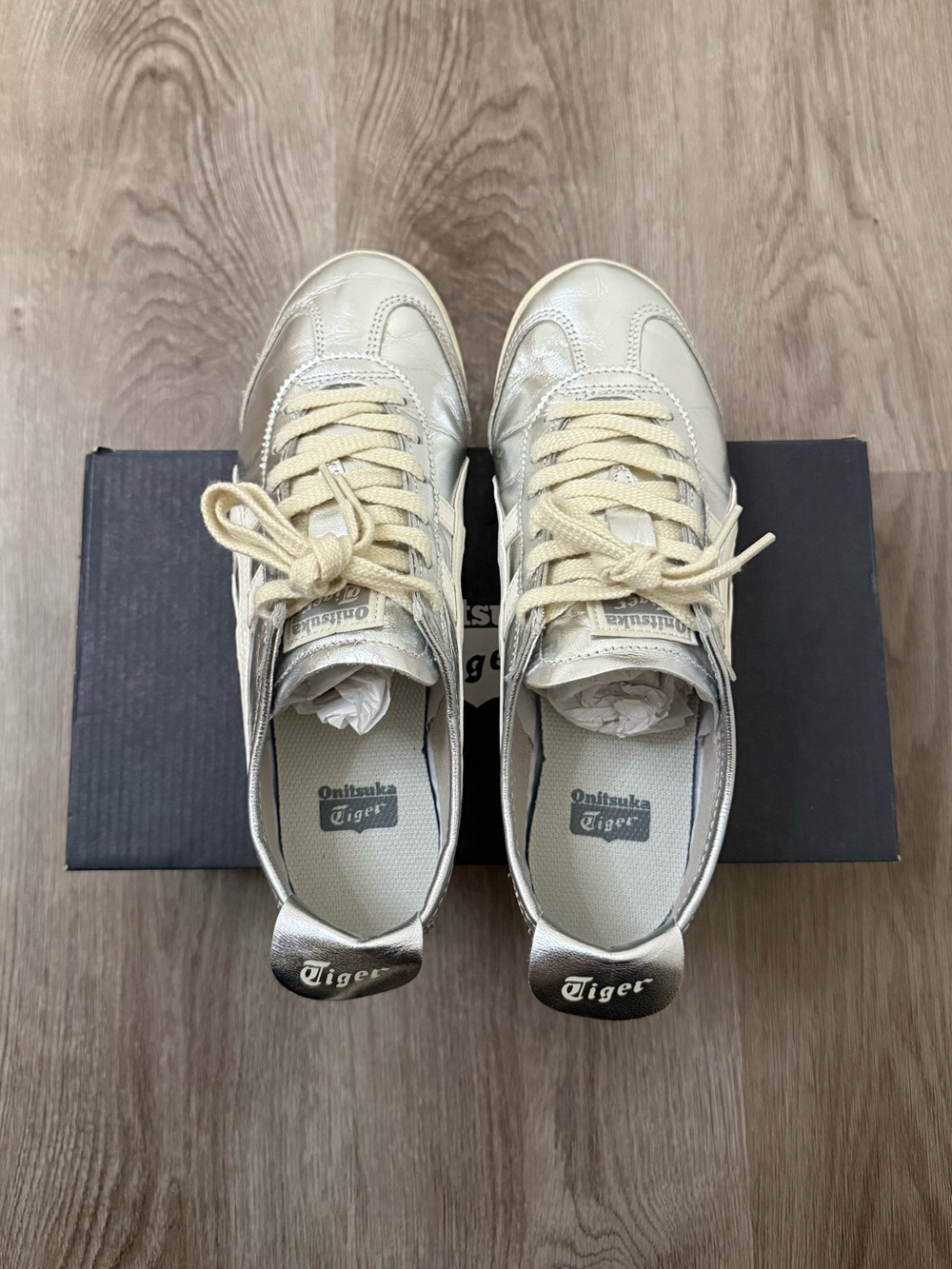Onitsuka Mexico 66 Silver/Off White - Picture 2 of 8
